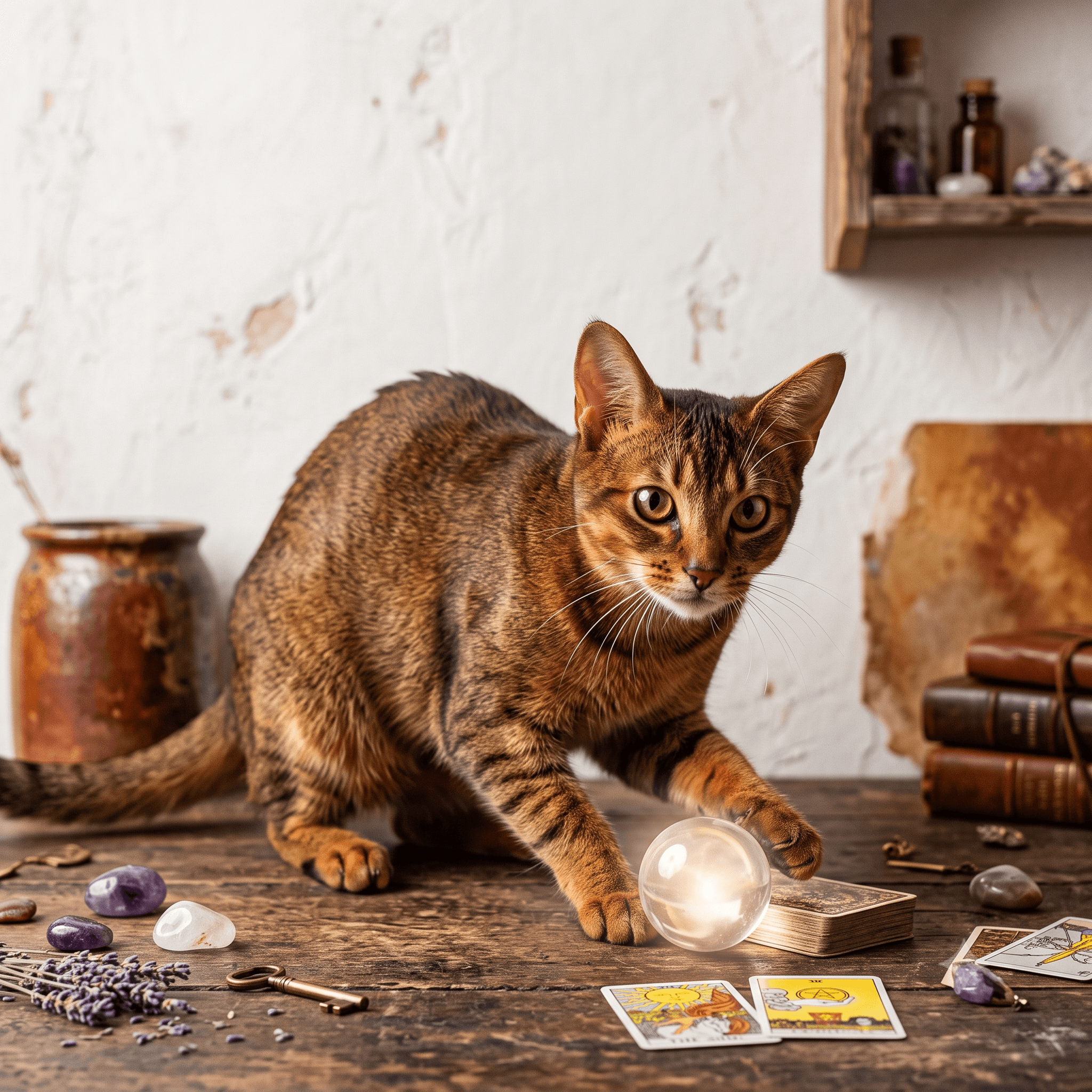 Playful cat